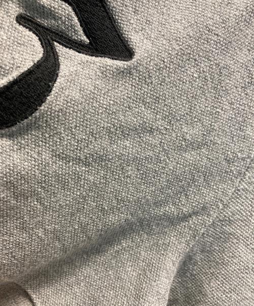 POLO RALPH LAUREN（ポロ・ラルフローレン）POLO RALPH LAUREN (ポロ・ラルフローレン) ビッグワッペンポロシャツ グレー サイズ:Lの古着・服飾アイテム
