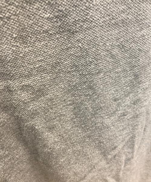 POLO RALPH LAUREN（ポロ・ラルフローレン）POLO RALPH LAUREN (ポロ・ラルフローレン) ビッグワッペンポロシャツ グレー サイズ:Lの古着・服飾アイテム