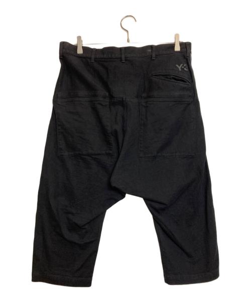 Y-3（ワイスリー）Y-3 (ワイスリー) クロップドパンツ ブラック サイズ:Ｍの古着・服飾アイテム