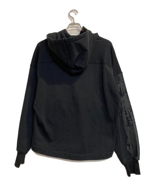 Y-3（ワイスリー）Y-3 (ワイスリー) フロントロゴフーデッドジャケット ブラック サイズ:ＸＳの古着・服飾アイテム