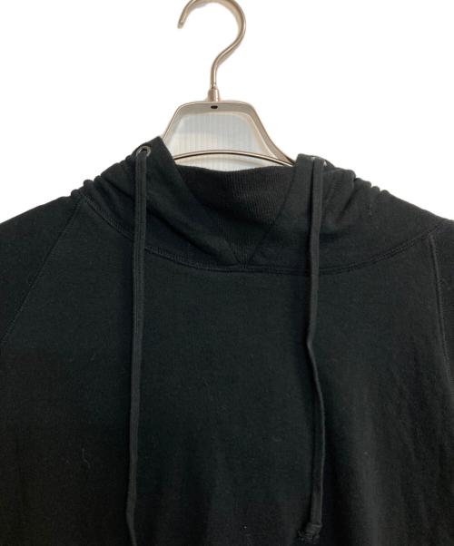s'yte（サイト）s'yte (サイト) サイドジップ半袖パーカー ブラック サイズ:3の古着・服飾アイテム