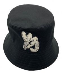 Y-3（ワイスリー）の古着「ロゴバケットハット」｜ブラック