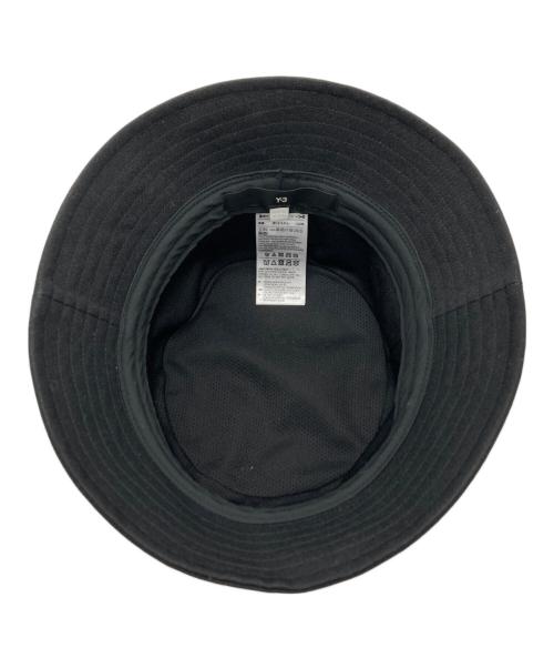Y-3（ワイスリー）Y-3 (ワイスリー) ロゴバケットハット ブラックの古着・服飾アイテム