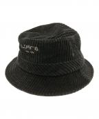SUPREMEシュプリーム）の古着「20SS Wide Wale Corduroy Crusher / コーデュロイバケットハット」｜ブラック