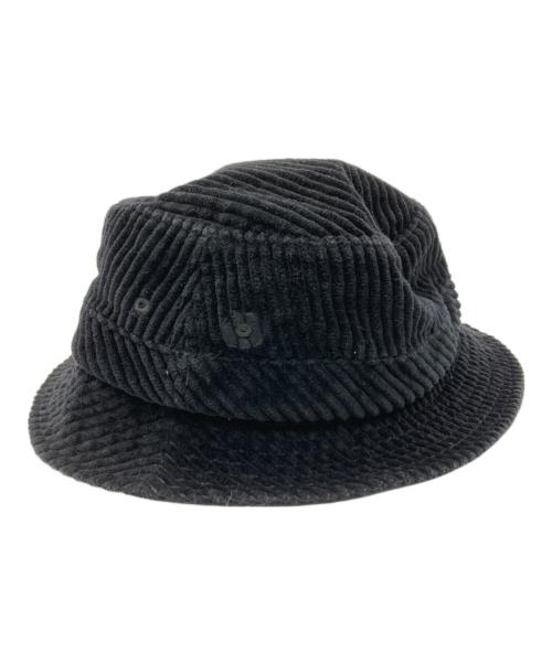 SUPREME（シュプリーム）Supreme (シュプリーム) 20SS Wide Wale Corduroy Crusher / コーデュロイバケットハット ブラックの古着・服飾アイテム