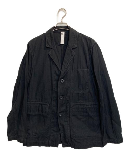 MHL（エムエイチエル）MHL (エムエイチエル) カバーオール ブラック サイズ:Lの古着・服飾アイテム