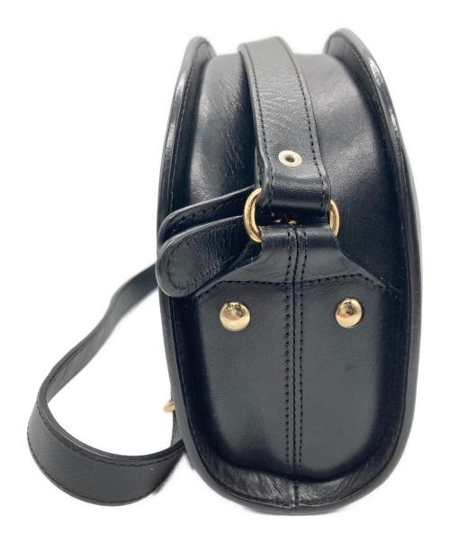 A.P.C.（アーペーセー）A.P.C. (アーペーセー) ハーフムーンショルダーバッグ ブラックの古着・服飾アイテム