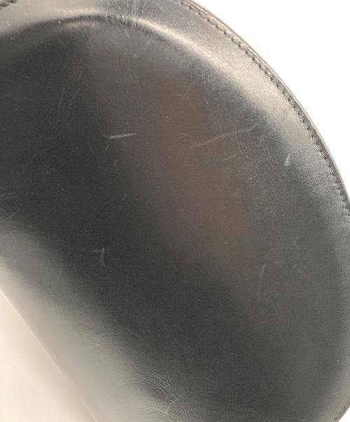 A.P.C.（アーペーセー）A.P.C. (アーペーセー) ハーフムーンショルダーバッグ ブラックの古着・服飾アイテム