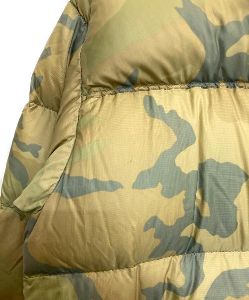 THE NORTH FACE（ザ ノース フェイス）THE NORTH FACE (ザ ノース フェイス) カモフラオールドヌプシダウンジャケット グリーン サイズ:Lの古着・服飾アイテム