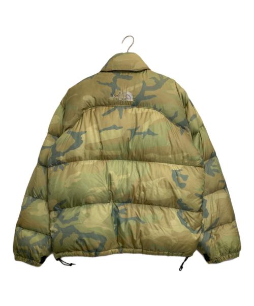 THE NORTH FACE（ザ ノース フェイス）THE NORTH FACE (ザ ノース フェイス) カモフラオールドヌプシダウンジャケット グリーン サイズ:Lの古着・服飾アイテム