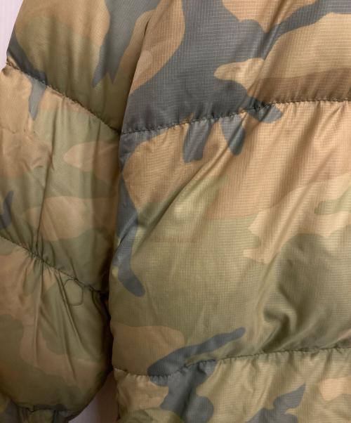 THE NORTH FACE（ザ ノース フェイス）THE NORTH FACE (ザ ノース フェイス) カモフラオールドヌプシダウンジャケット グリーン サイズ:Lの古着・服飾アイテム