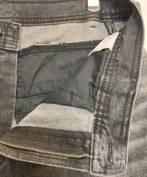 BLR（ビーエルアール）BLR (ビーエルアール) バギーハーフデニムパンツ グレー サイズ:Lの古着・服飾アイテム