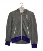 MARK&LONAマークアンドロナ）の古着「ジップパーカー」｜グレー