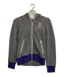 MARK&LONA（マークアンドロナ）の古着「ジップパーカー」｜グレー