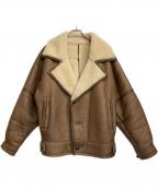 Wind Armorウィンドアーマー）の古着「ムートンジャケット」｜ブラウン