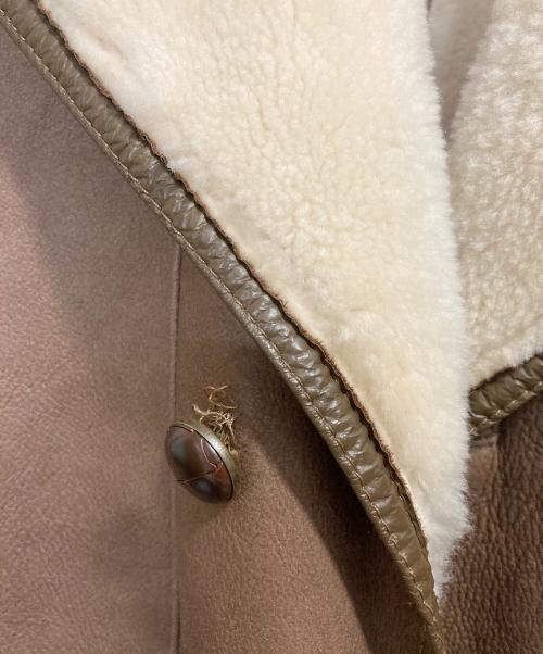 Wind Armor（ウィンドアーマー）Wind Armor (ウィンドアーマー) ムートンジャケット ブラウン サイズ:Lの古着・服飾アイテム