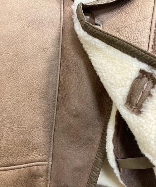 Wind Armor（ウィンドアーマー）Wind Armor (ウィンドアーマー) ムートンジャケット ブラウン サイズ:Lの古着・服飾アイテム