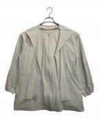 ETRE TOKYOエトレトウキョウ）の古着「カーフネックフードカバーアップ」｜グレー