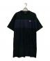 stussy（ステューシー）の古着「フロントスリットワンピース」｜ブラック×ネイビー