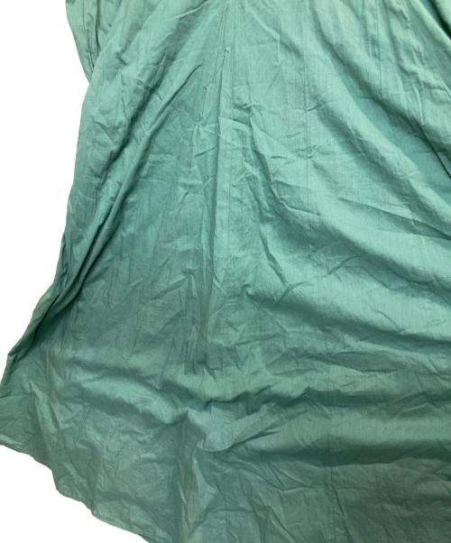 ne quittez pas（ヌキテパ）ne quittez pas (ヌキテパ) レース刺繍フレアワンピース グリーン サイズ:-の古着・服飾アイテム