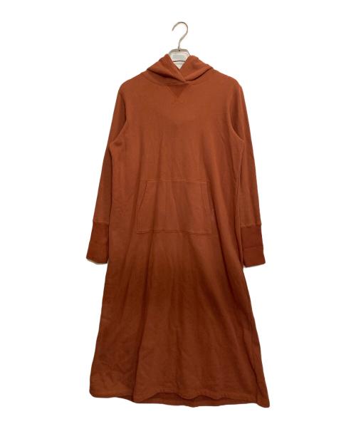 Col Pierrot（コルピエロ）Col Pierrot (コルピエロ) Whim Gazette (ウィムガゼット) パーカーワンピース ブラウン サイズ:Fの古着・服飾アイテム