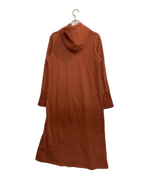 Col Pierrot（コルピエロ）Col Pierrot (コルピエロ) Whim Gazette (ウィムガゼット) パーカーワンピース ブラウン サイズ:Fの古着・服飾アイテム