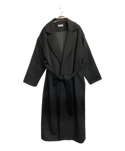AKTE（アクテ）AKTE (アクテ) ベルテッドコート ブラック サイズ:Fの古着・服飾アイテム