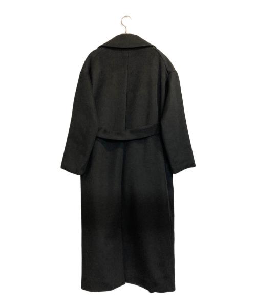 AKTE（アクテ）AKTE (アクテ) ベルテッドコート ブラック サイズ:Fの古着・服飾アイテム