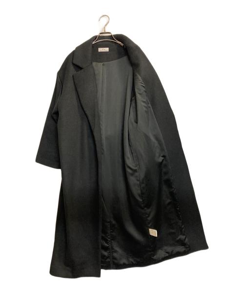 AKTE（アクテ）AKTE (アクテ) ベルテッドコート ブラック サイズ:Fの古着・服飾アイテム