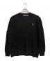 POLO RALPH LAUREN（ポロ・ラルフローレン）の古着「カシミヤブレンドケーブルニット」｜ブラック