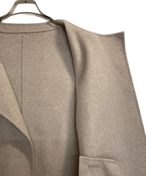 SLOBE IENA（スローブ イエナ）SLOBE IENA (スローブ イエナ) HAMILTONダブルフェイスウールショートコクーンコート ベージュ サイズ:記載なしの古着・服飾アイテム