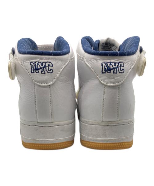 NIKE（ナイキ）NIKE (ナイキ) Air Force 1 Mid NYC ホワイト サイズ:US8.5の古着・服飾アイテム