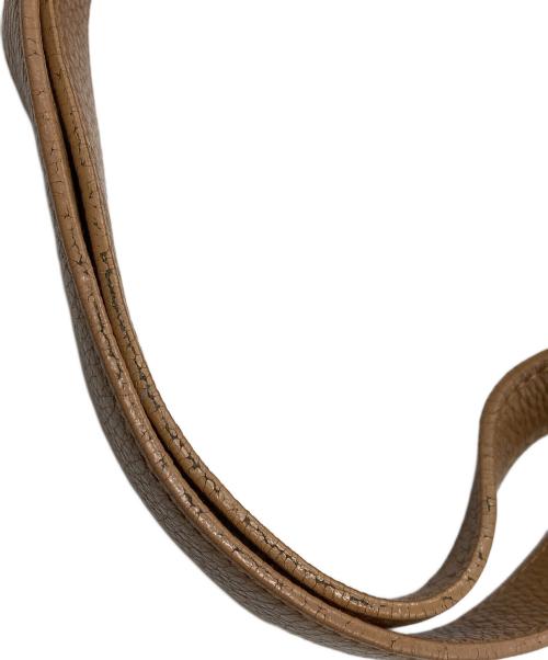 BVLGARI（ブルガリ）BVLGARI (ブルガリ) レザーコンビキャンバス2wayバッグ ベージュの古着・服飾アイテム