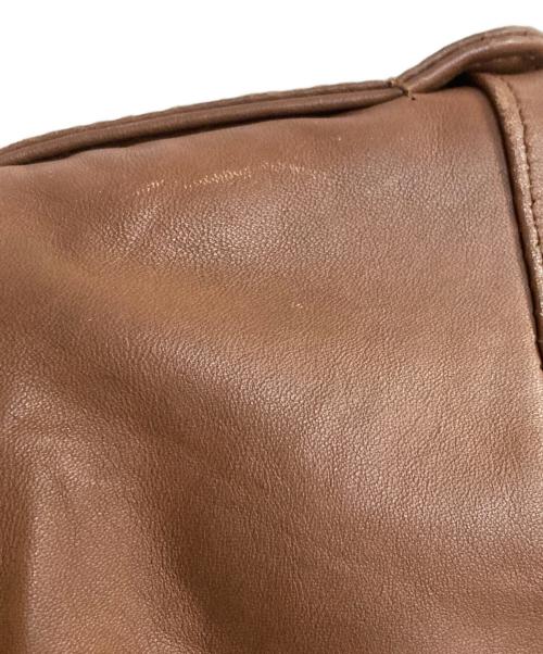 BEAUTY&YOUTH（ビューティーアンドユース）BEAUTY&YOUTH (ビューティーアンドユース) ホースレザージャケット ブラウン サイズ:Ｍの古着・服飾アイテム