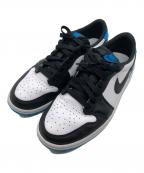 NIKEナイキ）の古着「WMNS AIR JORDAN 1 RETRO LOW OG」｜ホワイト×ブラック