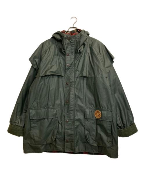 HUNTING WORLD（ハンティングワールド）HUNTING WORLD (ハンティングワールド) 65/35クロスコート グリーン サイズ:ＸＬの古着・服飾アイテム