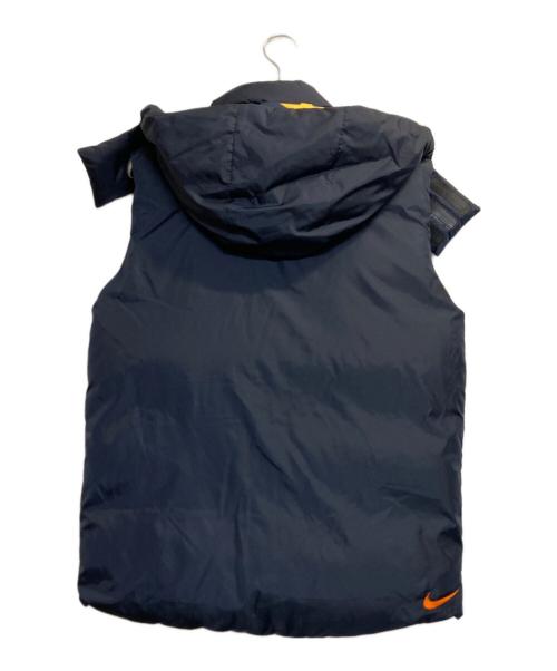 F.C.R.B.（エフシーレアルブリストル）F.C.R.B. (エフシーレアルブリストル) Star Reversible Down Vest / スタープリントリバーシブルダウンベスト ネイビー サイズ:Ｍの古着・服飾アイテム