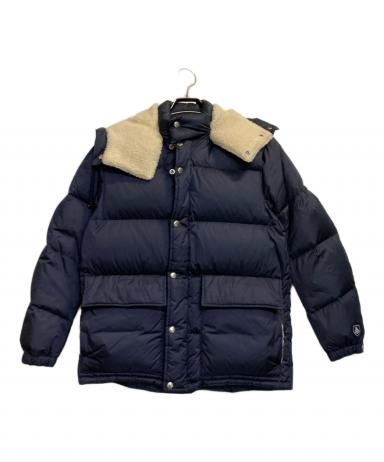 いちごおれんじ ❅ ORCIVAL ダウンジャケット ネイビーsize２ 中古・古着通販】ORCIVAL (オーシバル) LIMONTA KOMATSU SEIREN ダウン