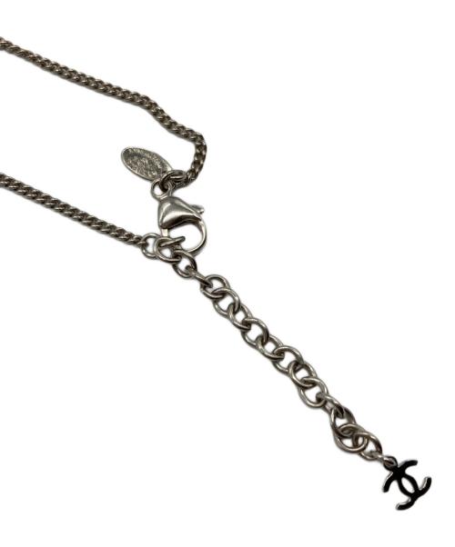 CHANEL（シャネル）CHANEL (シャネル) ビーズインクリアレジンネックレス クリアの古着・服飾アイテム