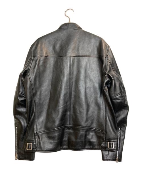 Schott（ショット）Schott (ショット) DOUBLE BREAST RIDERS / ダブルブレストラムレザーライダースジャケット ブラック サイズ:Lの古着・服飾アイテム