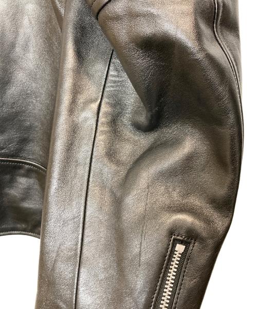 Schott（ショット）Schott (ショット) DOUBLE BREAST RIDERS / ダブルブレストラムレザーライダースジャケット ブラック サイズ:Lの古着・服飾アイテム