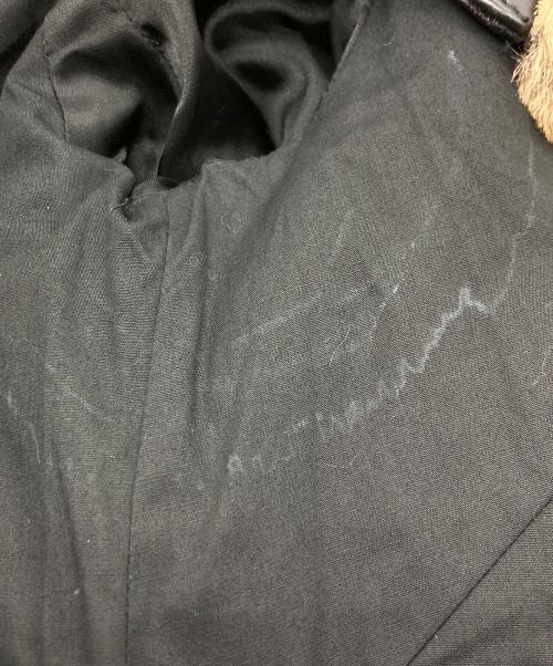 SEE BY CHLOE（シーバイクロエ）SEE BY CHLOE (シーバイクロエ) レオパード柄エコファージャケット ブラック×ベージュ サイズ:44の古着・服飾アイテム