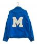 MSGM (エムエスジーエム) バックMロゴジャケット ブルー サイズ:46：5000円