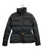 RALPH LAURENラルフローレン）の古着「ベルテッドダウンジャケット」｜ブラック