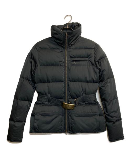 RALPH LAUREN（ラルフローレン）RALPH LAUREN (ラルフローレン) ベルテッドダウンジャケット ブラック サイズ:7の古着・服飾アイテム