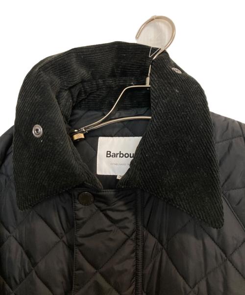 Barbour（バブアー）Barbour (バブアー) NEW BURGHLEY QUILT/ニューバーレーイキルティングロングコート ブラック サイズ:36の古着・服飾アイテム
