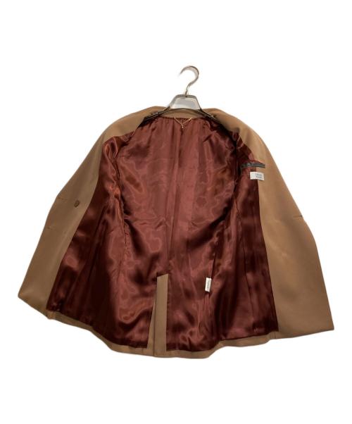 Loulou Willoughby（ルルウィルビー）Loulou Willoughby (ルルウィルビー) ギャバジンテーラードジャケット ブラウン サイズ:1の古着・服飾アイテム