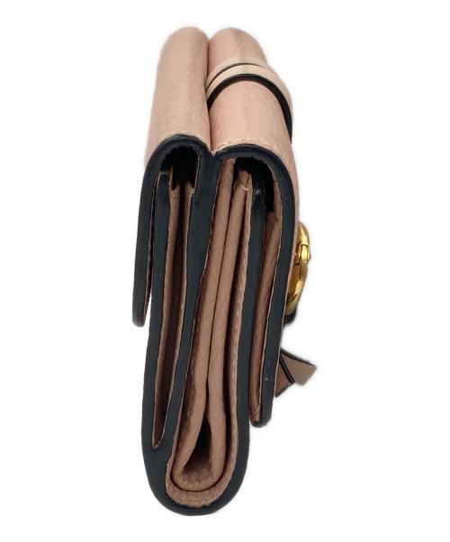 Chloe（クロエ）Chloe (クロエ) 2つ折り財布 ピンクの古着・服飾アイテム