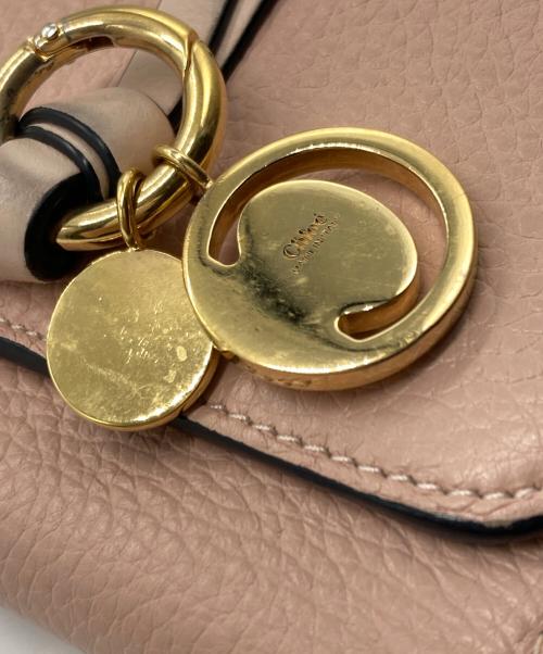 Chloe（クロエ）Chloe (クロエ) 2つ折り財布 ピンクの古着・服飾アイテム