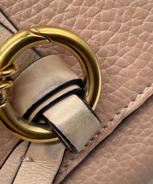 Chloe（クロエ）Chloe (クロエ) 2つ折り財布 ピンクの古着・服飾アイテム